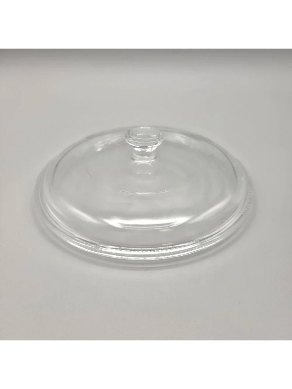 Pyrex Clear Glass Replacement Lid Model P83-C Round Knob Handle Durable